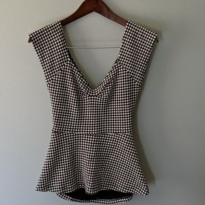 Anthro Peplum Tank